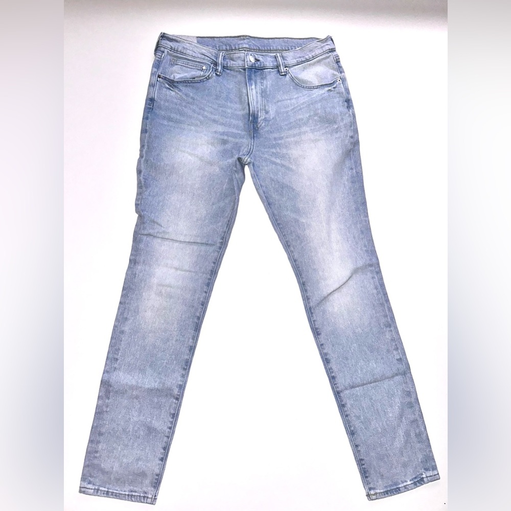 Men’s Skinny Light Wash, Size 36/32